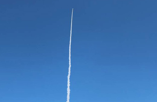 Türkiye ilk füzesini denedi Kaan füzesinin fırlatıldığı anlar