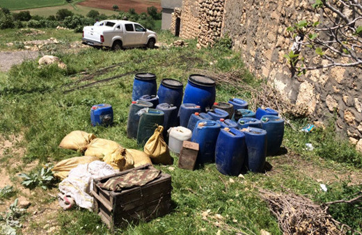 Mardin'de 500 kilogramlık patlayıcının infilak anı görüntülendi