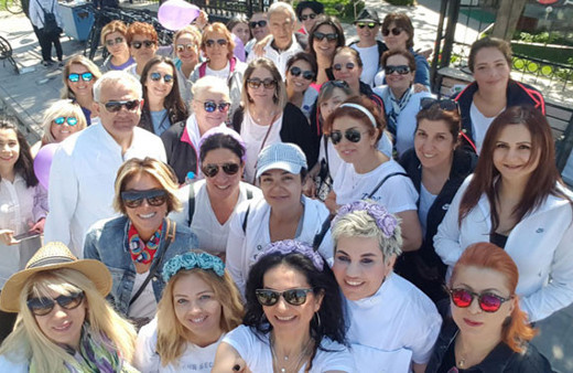 Ankara'da kadınlar hayal ettikleri bedene yürüdü!