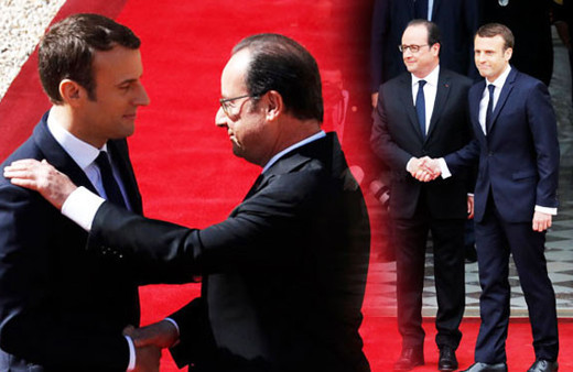 Fransa'da büyük gün! Macron cumhurbaşkanlığını devraldı