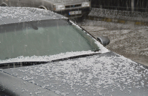 Ağrı'da şaşırtan görüntü