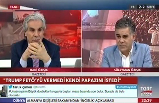 Süleyman Özışık: Papaz takası yapılabilir