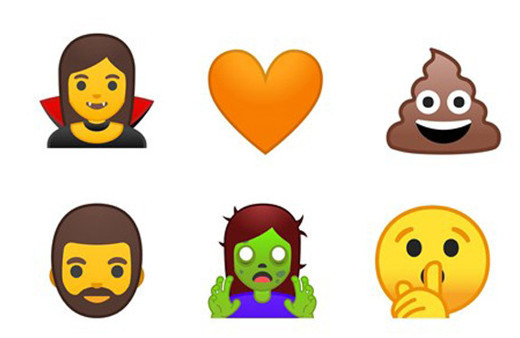 Android  emoji tasarımlarını güncelliyor