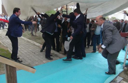 Van'da korku dolu anlar