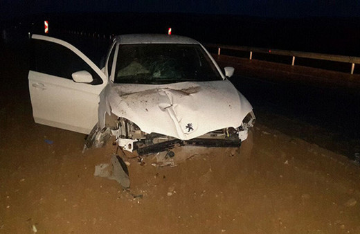 Sivas'ta trafik kazası: 1 ölü, 2 yaralı