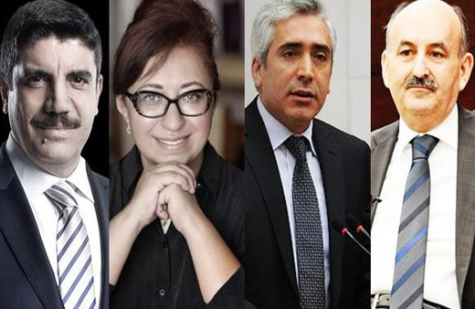 Ak Parti'de liste dışı kalan isimler