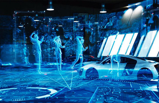 Hologramda son nokta bilim kurgu filmleri gerçek oluyor