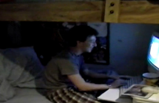 Mark Zuckerberg'in üniversiteye kabul edildiği anın görüntüleri