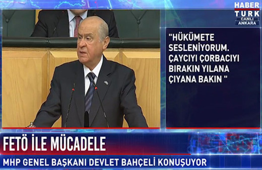 Bahçeli: Kavurmacılar, baklavacılar aklanıyorsa...  