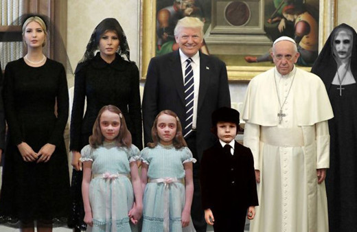 Trump ailesi ile böyle dalga geçtiler