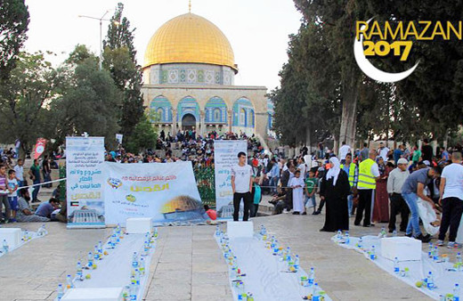 Mirasımız Derneği'nden Mescid-i Aksa'da iftar!
