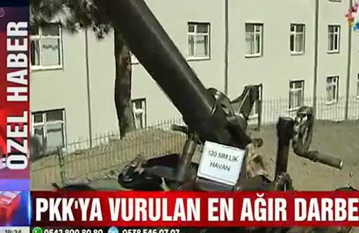 30 yılın en büyük PKK cephaneliği ele geçirildi