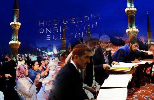 Dünya Türkiye'de Ramazan'ı böyle gördü!Muhteşem kareler