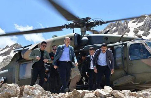 İçişleri Bakanı Soylu, Kato Dağı’nda operasyon bölgesinde