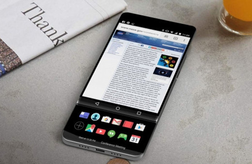 Merakla beklenen LG V30 böyle mi görünecek