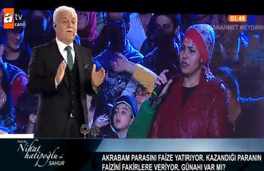 Nihat Hatipoğlu cevapladı! Faizden gelen parayla yardım yapılır mı?