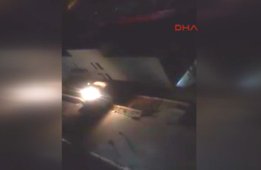 Kantinci yurtta kalan kız öğrencilerin üzerine bıçakla yürüdü