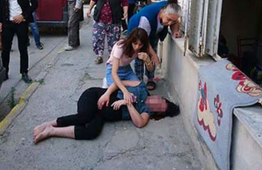 8.5 aylık hamile kadın 3'üncü kattan atladı