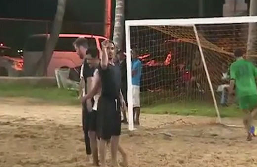 Nusret Dominik'te şov yaptı