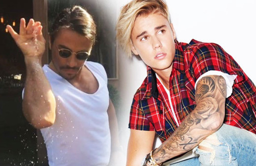 Justin Bieber'ın Nusret ile imtihanı! Kendi hesabından paylaştı