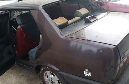 LPG'li otomobilde patlama yaralılar var