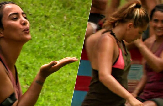 Survivor'da Sabriye'nin sevinci Berna'yı çıldırttı!