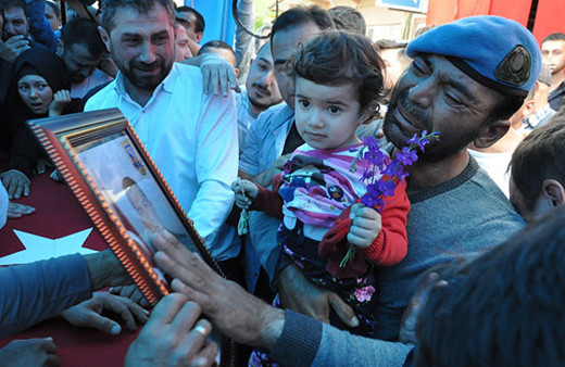 Konya Şehit Jandarma Uzman Çavuş Selçuk Özer'i uğurladı