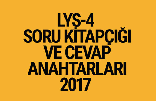 LYS Sosyal Bilimler soruları 2017 Tarih-Coğrafya-Felsefe cevap anahtarları