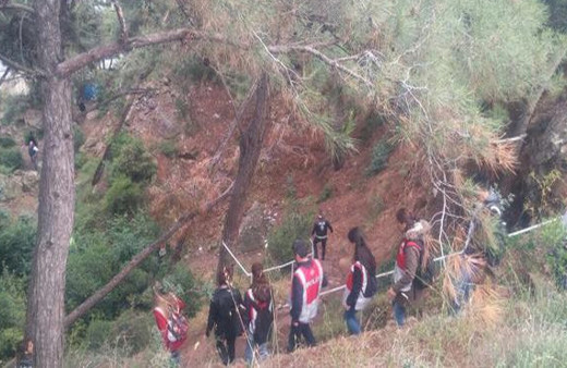 İstanbul'un cennet koyuna helikopterli baskın