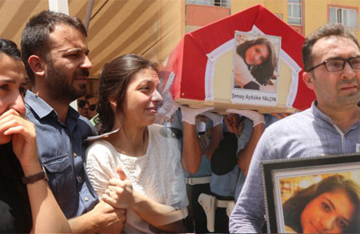 Şehit öğretmen son yolculuğuna uğurlandı