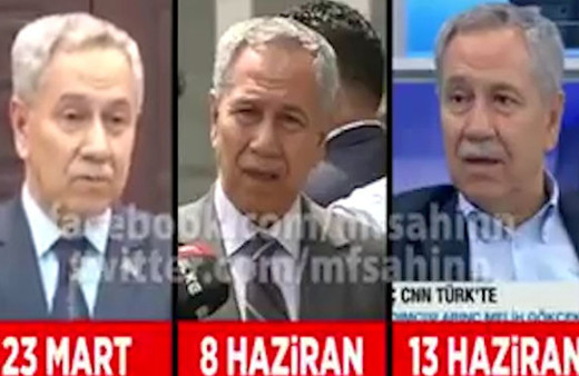 Melih Gökçek'ten Bülent Arınç'a olay gönderme