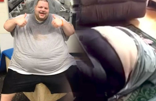 Tam 300 kiloydu nefes bile alamıyordu ama 600 gün sonra...