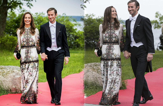 Pippa Middleton'un elbisesine Türk imzası!