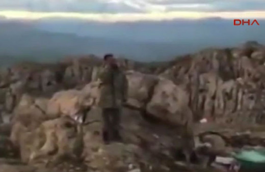 Mehmetçik’ten Kato Dağı’nda akşam  ezanı