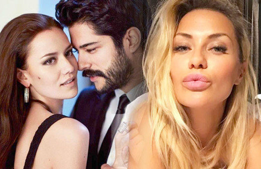 Rus model kancayı taktı Burak Özçivit yandı Fahriye Evcen kudurdu 