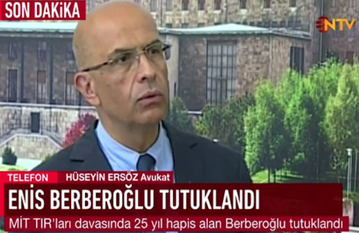 CHP'li Enis Berberoğlu için tutuklama kararı!