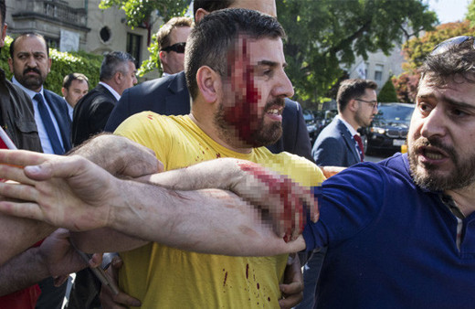 Büyükelçilik önündeki olaylara 2 tutuklama