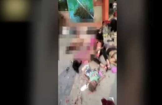 Çin'de çocuk yuvası girişinde patlama! İlk görüntüler