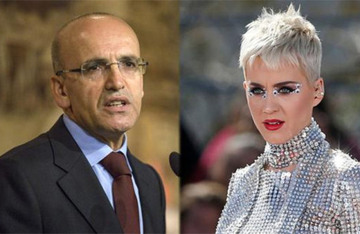 Başbakan Yardımcısı Mehmet Şimşek'ten Katy Perry'li tweet!