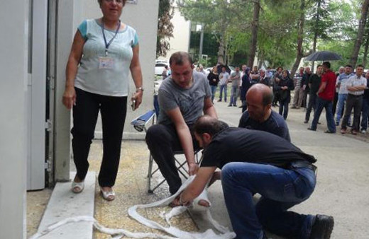 Çok uğraştı ama sınava yine de giremedi!