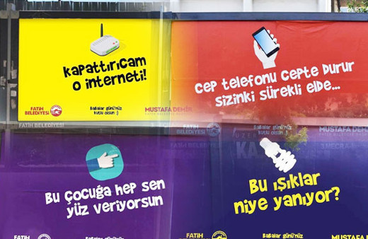 En yaratıcı babalar günü kutlaması Fatih Belediyesi'nden