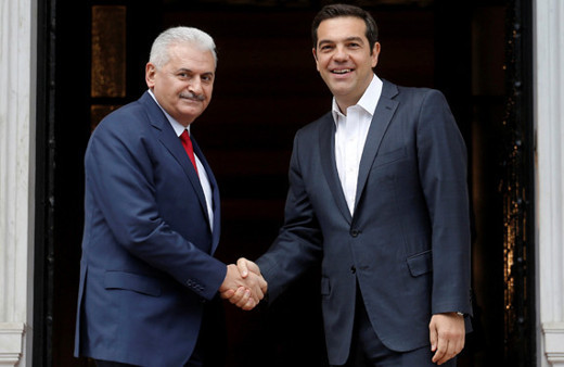 Yıldırım ve Çipras arasında güldüren diyalog