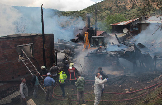 Ankara'da yangın: 1 ölü, 2 yaralı