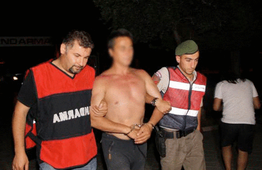 Cinayet şüphelisi kamp yaparken yakalandı