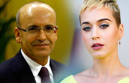 Mehmet Şimşek'ten Katy Perry paylaşımı "Ben de benim çok sanırdım..."