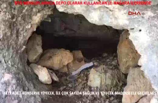 Asker PKK'nın inine girdi! 3 katlı yer şaşkına çevirdi