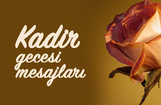 Resimli Kadir Gecesi sözleri ve özlü mesajları 