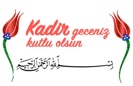 En güzel Kadir Gecesi resimli mesajları