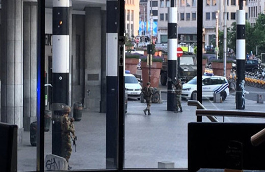 Brüksel'de terör alarmı! Tren istasyonunda patlama