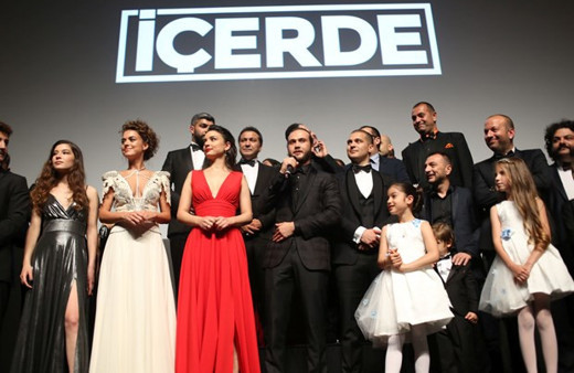 İçerde galasında Bensu Soral fırtınası